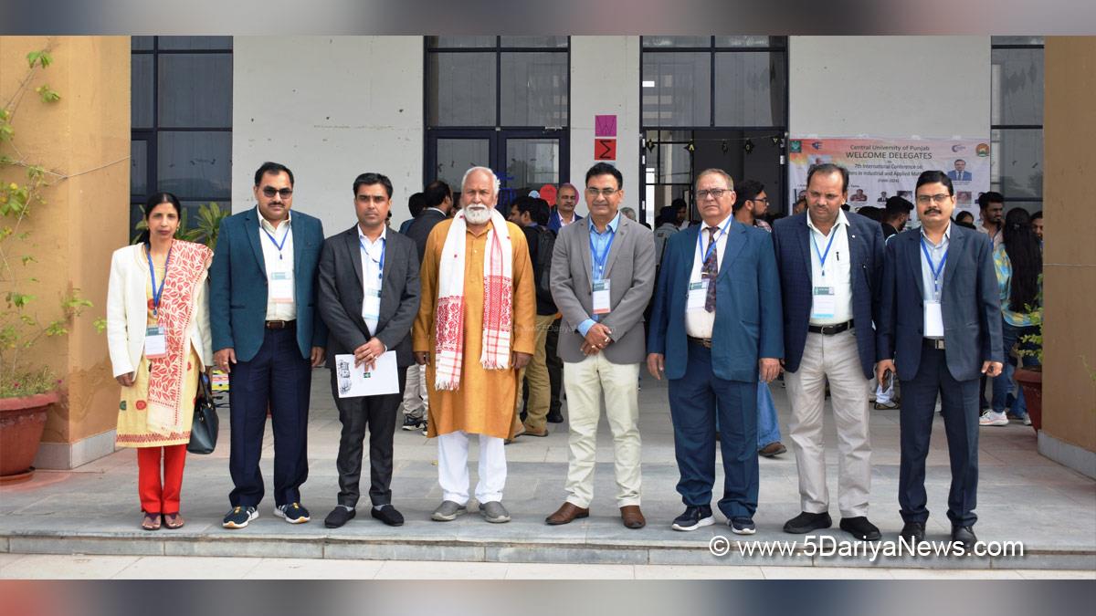 Central University of Punjab, CUPB, Bathinda, Prof. Raghvendra P Tiwari