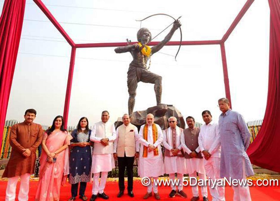 Amit Shah, Union Home Minister, BJP, Bharatiya Janata Party, Bhagwan Birsa Munda, Manohar Lal Khattar