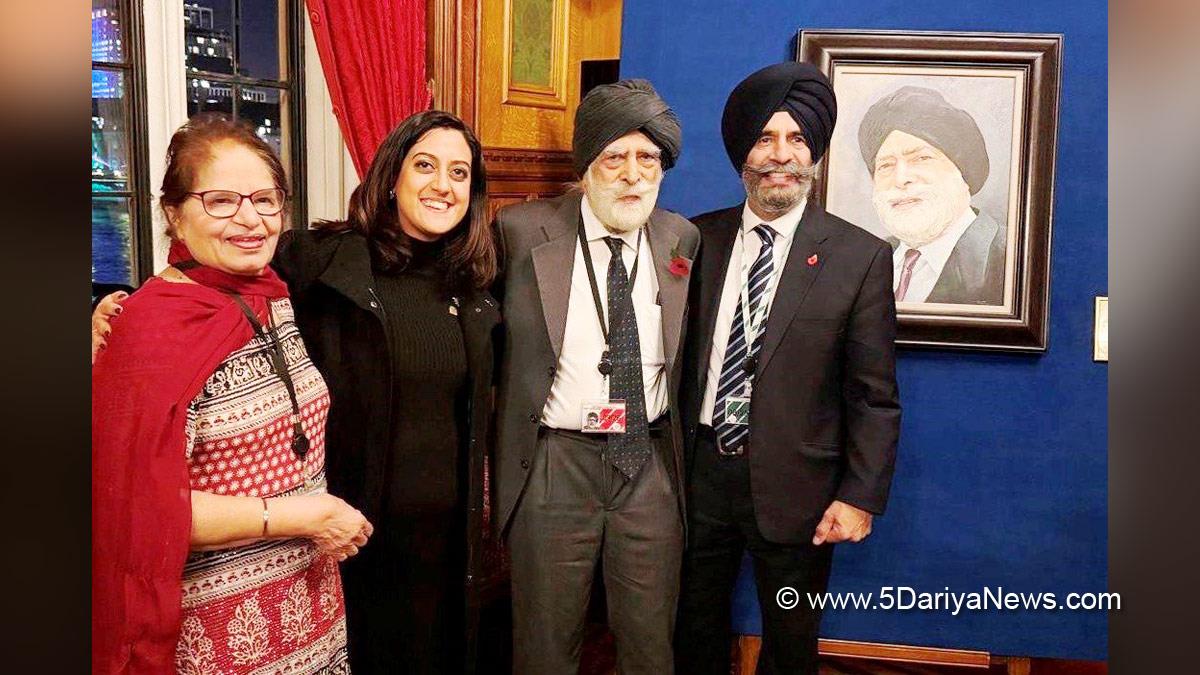 Dr. Indarjit Singh, Tanmanjeet Singh Dhesi,Kuldeep Singh Sahota,British Parliament, London
