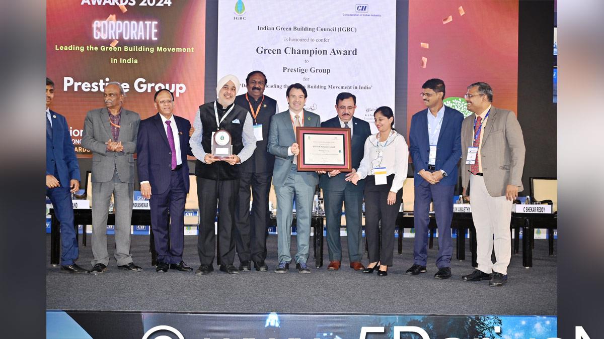 Global Real Estate Sustainability Benchmark, Indian Green Building Council, Bengaluru, IGBC Green Champion Title