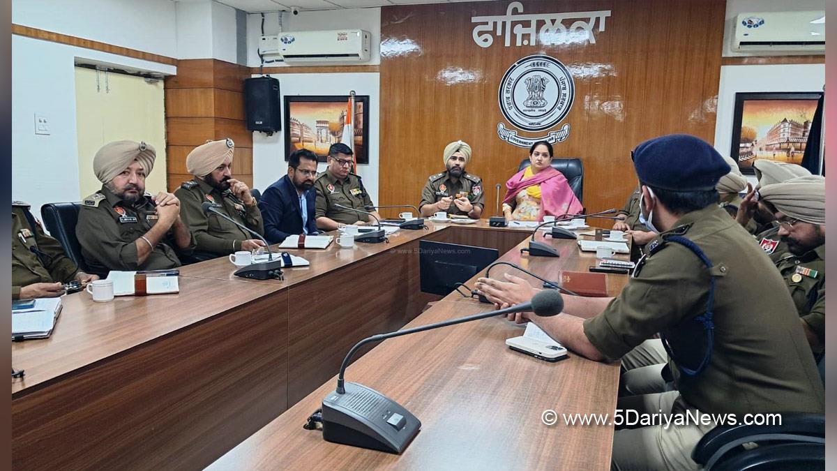 Amarpreet Kaur Sandhu, DC Fazilka, Fazilka, Deputy Commissioner Fazilka