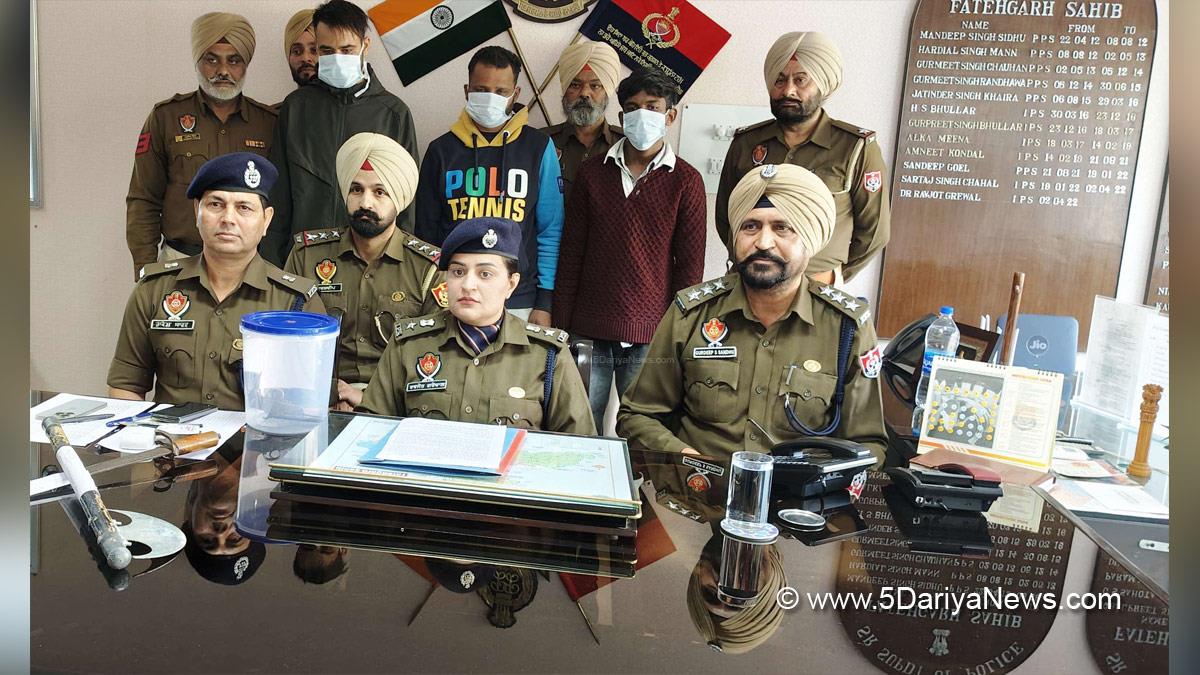 Crime News Punjab, Punjab Police, Police, Crime News, Fatehgarh Sahib Police, Fatehgarh Sahib