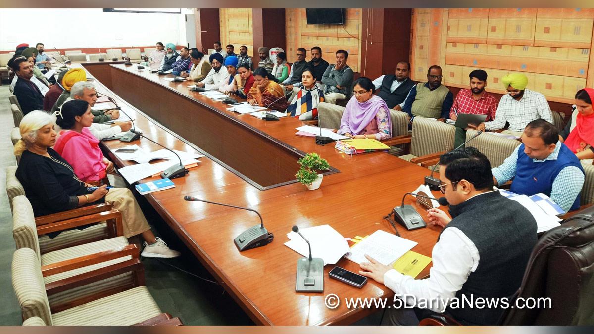 Vishesh Sarangal, DC Moga, Deputy Commissioner Moga, Moga