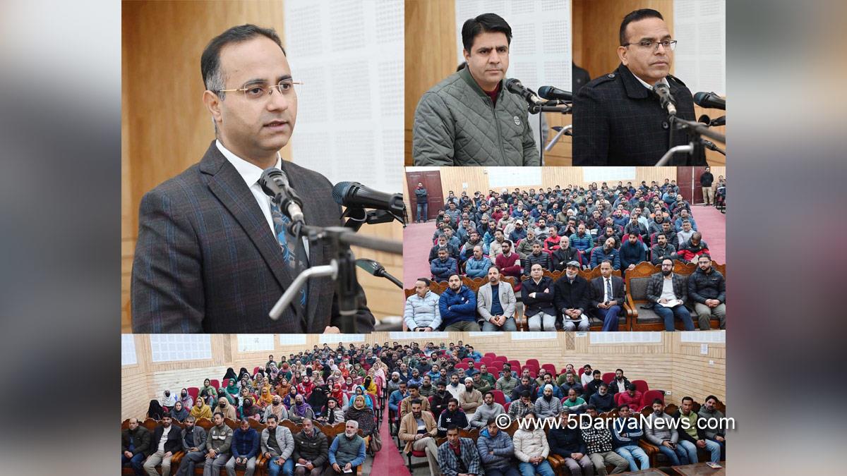 Mohammad Shahid Saleem, Mohammad Shahid Saleem Dar, Shopian, DDC Shopian, District Development Commissioner Shopian, Kashmir, Jammu And Kashmir, Jammu & Kashmir, District Administration, GDC Shopian