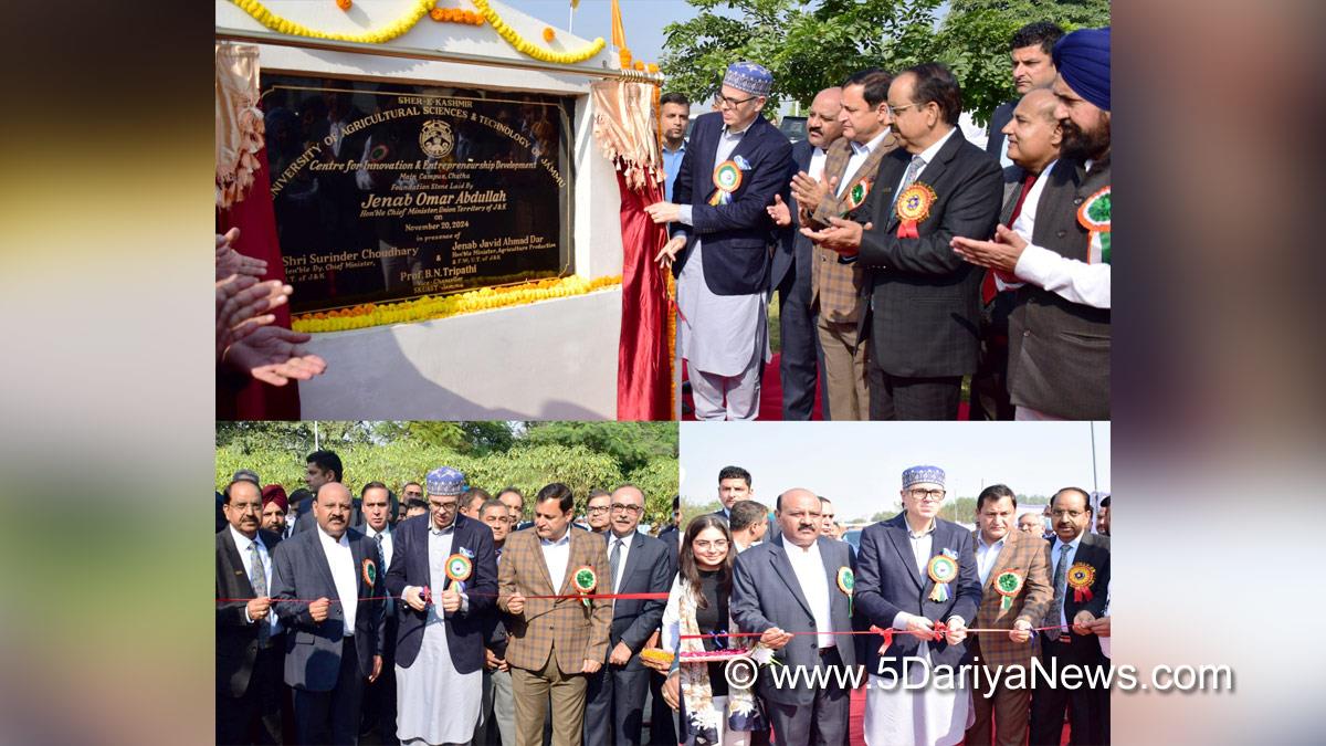 Omar Abdullah, Chief Minister of J&K, Jammu and Kashmir National Conference, National Conference, Srinagar, Kashmir, Jammu And Kashmir, Jammu & Kashmir, Javid Ahmad Dar, Javid Dar, Surinder Kumar Choudhary, Deputy Chief Minister