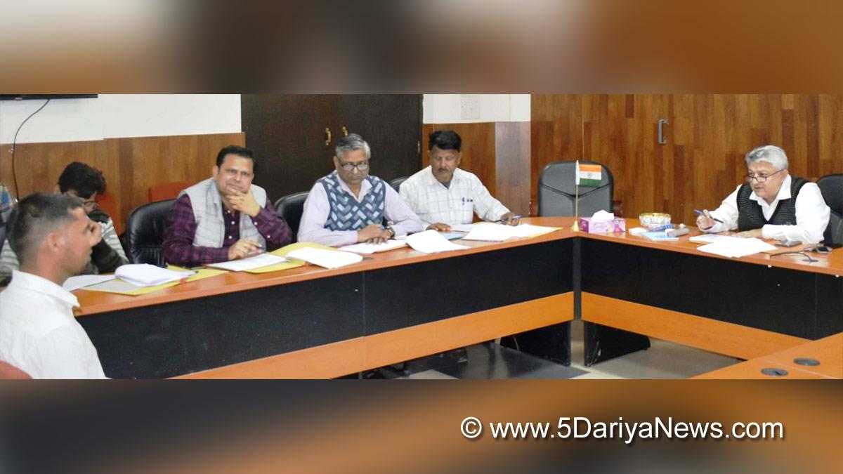 Vishesh Paul Mahajan, Reasi, Deputy Commissioner Reasi, Kashmir, Jammu And Kashmir, Jammu & Kashmir, District Administration Reasi, District Level Task Force Committee, DLTFC, Jammu & Kashmir Rural Employment Generation Programme, JKREGP