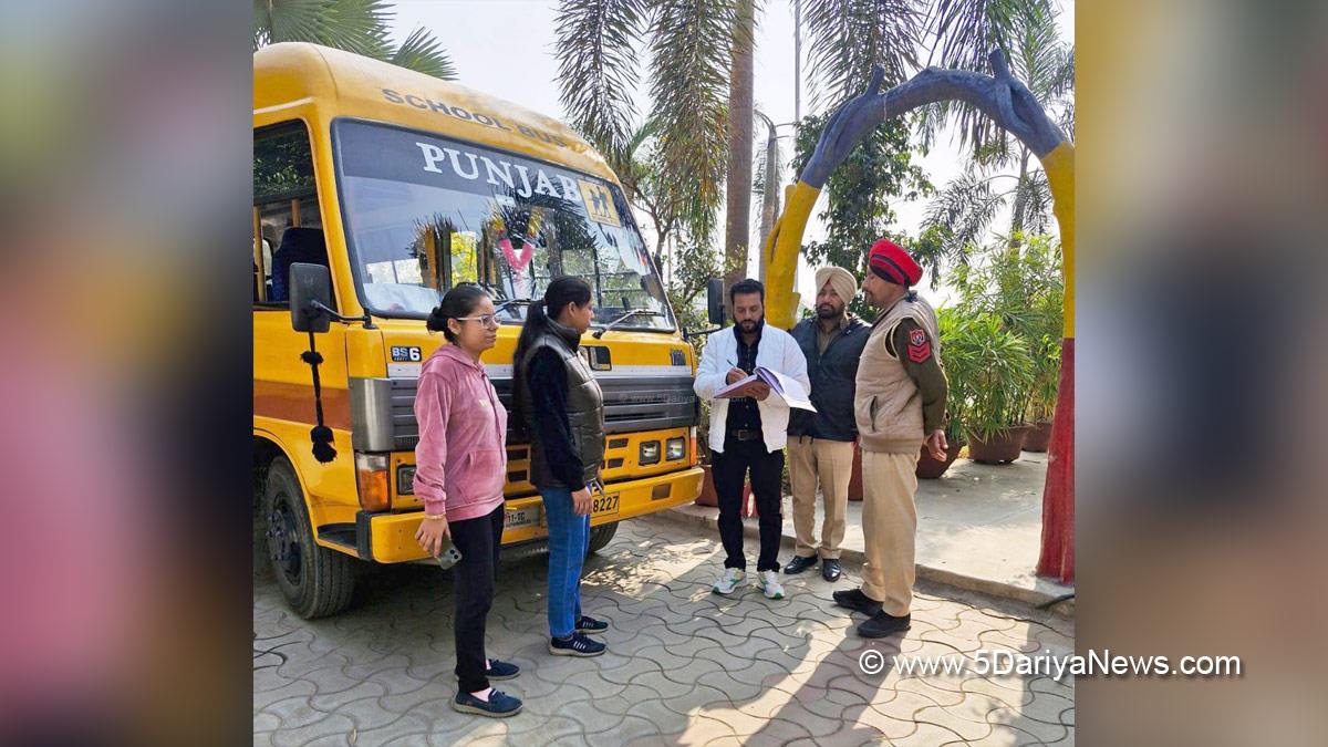 Safe School Vahan Policy, School, School Bus, Transport, School Buses, Safe School Transport Policy,Patiala