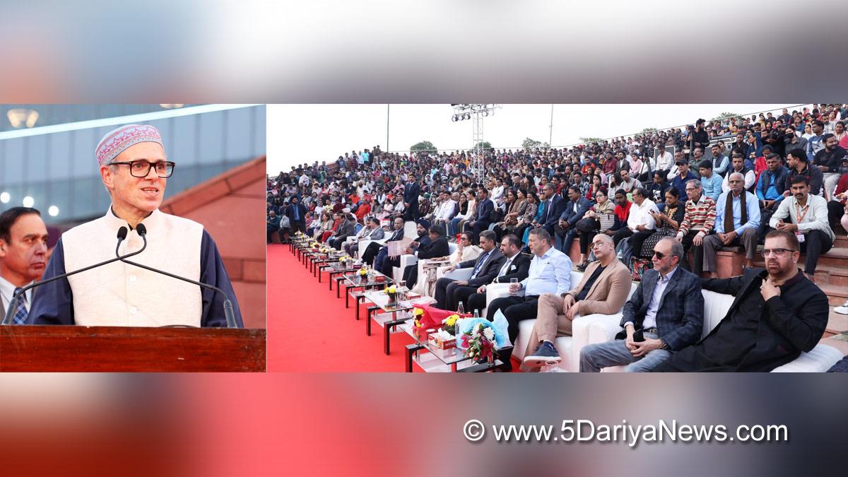 Omar Abdullah, Chief Minister of J&K, Jammu and Kashmir National Conference, National Conference, Srinagar, Kashmir, Jammu And Kashmir, Jammu & Kashmir, India International Trade Fair, IITF, Pragati Maidan, New Delhi