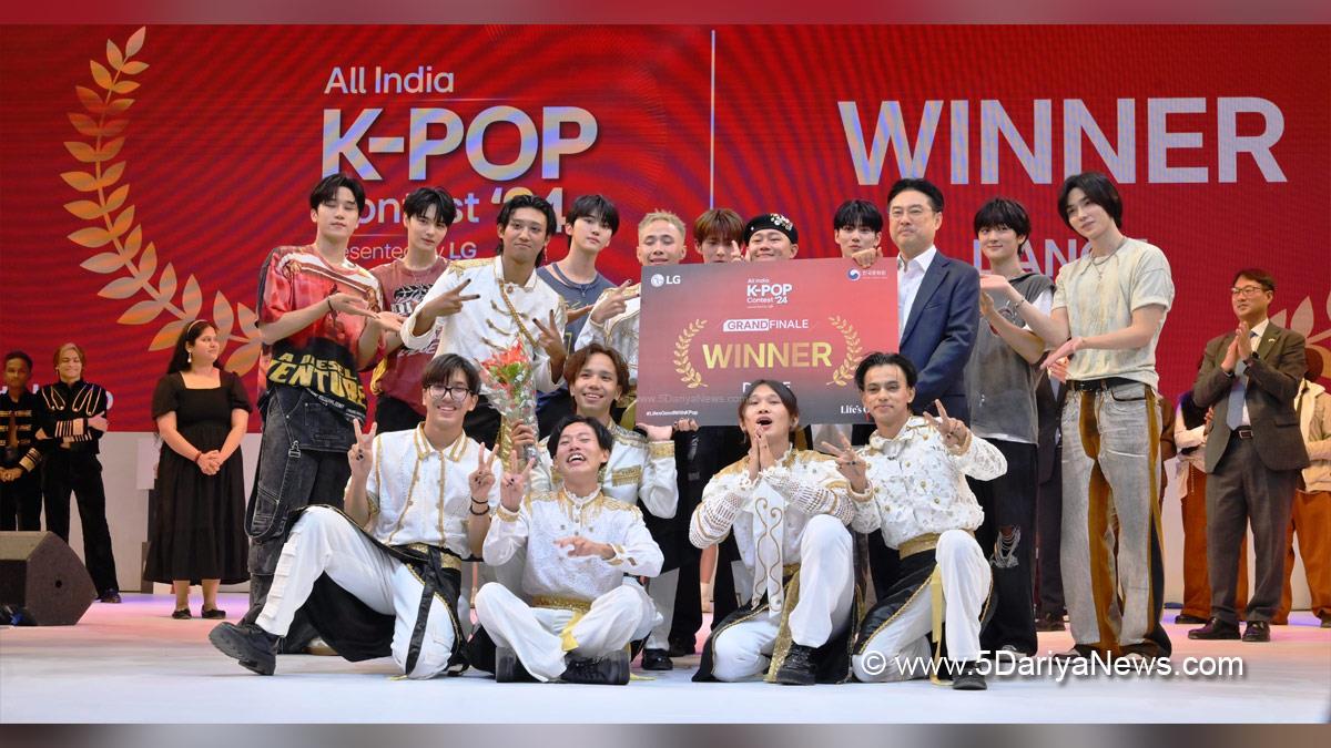 LG Electronics, LG Electronics India Private Limited, Korean Cultural Centre India, KCC, Abhipriya Chakraborty, Hong Ju Jeon, Hwang Il Yong,  LG Electronics India