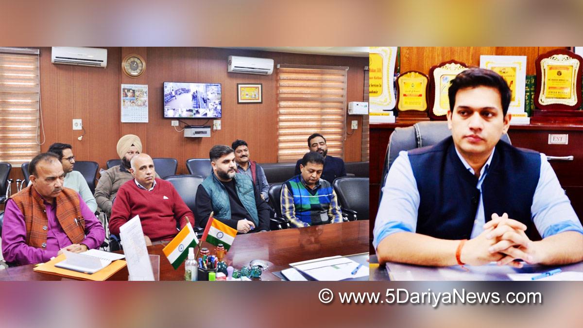 Rakesh Minhas, Dr. Rakesh Minhas, Kathua, DDC Kathua, District Development Commissioner Kathua, Kashmir, Jammu And Kashmir, Jammu & Kashmir, District Administration Kathua