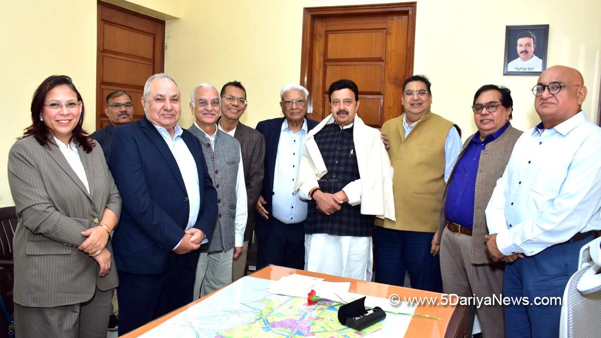 Rao Narbir Singh, Haryana, Bharatiya Janata Party, BJP, BJP Haryana, Gurugram, Gurgaon Chamber of Commerce and Industry