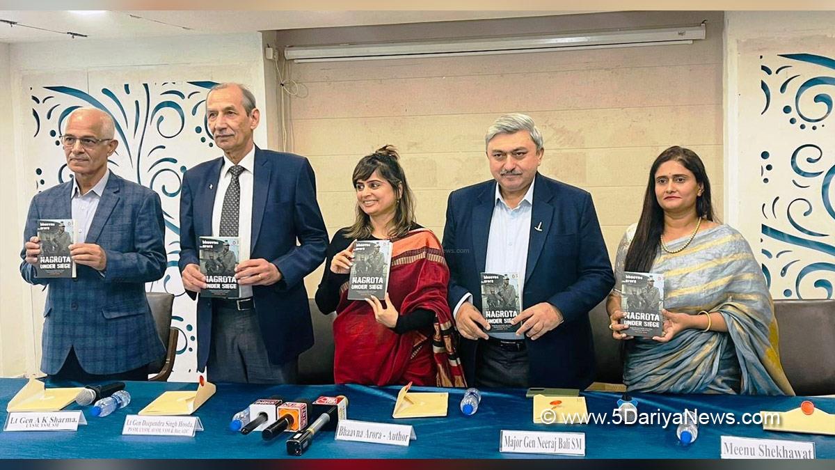 Book, Bhavana Arora, Nagrota Under Siege, Hoshiarpur
