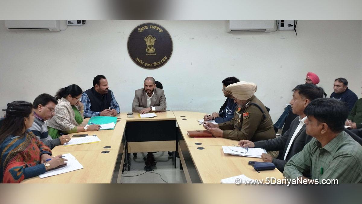 Rajesh Dhiman, DC SBS Nagar, Shaheed Bhagat Singh Nagar, Nawanshahr, S.B.S. Nagar, Deputy Commissioner S.B.S. Nagar
