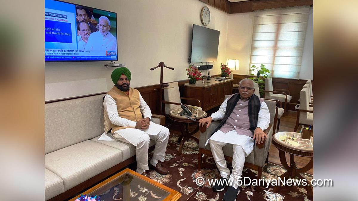 Gurjeet Singh Aujla, Gurjit Singh Aujla, Punjab, Congress, Amritsar, Punjab Congress, Manohar Lal Khattar, Union Minister of Power and Minister of Housing & Urban Affairs, Ministry of Power and Minister of Housing & Urban Affairs, BJP, Bharatiya Janata Party