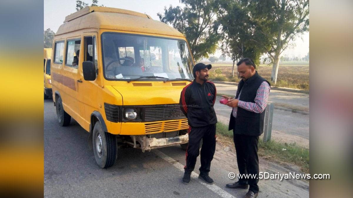 Safe School Vahan Policy, School, School Bus, Transport, School Buses, Safe School Transport Policy, Fatehgarh sahib