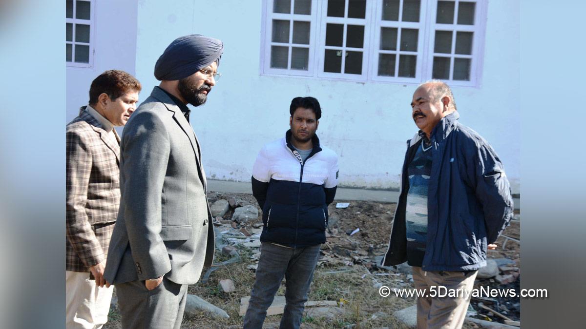 Harvinder Singh, Doda, Deputy Commissioner Doda, Kashmir, Jammu And Kashmir, Jammu & Kashmir, District Administration Doda, Government Girls Higher Secondary School Bhaderwah, GGHSS Bhaderwah