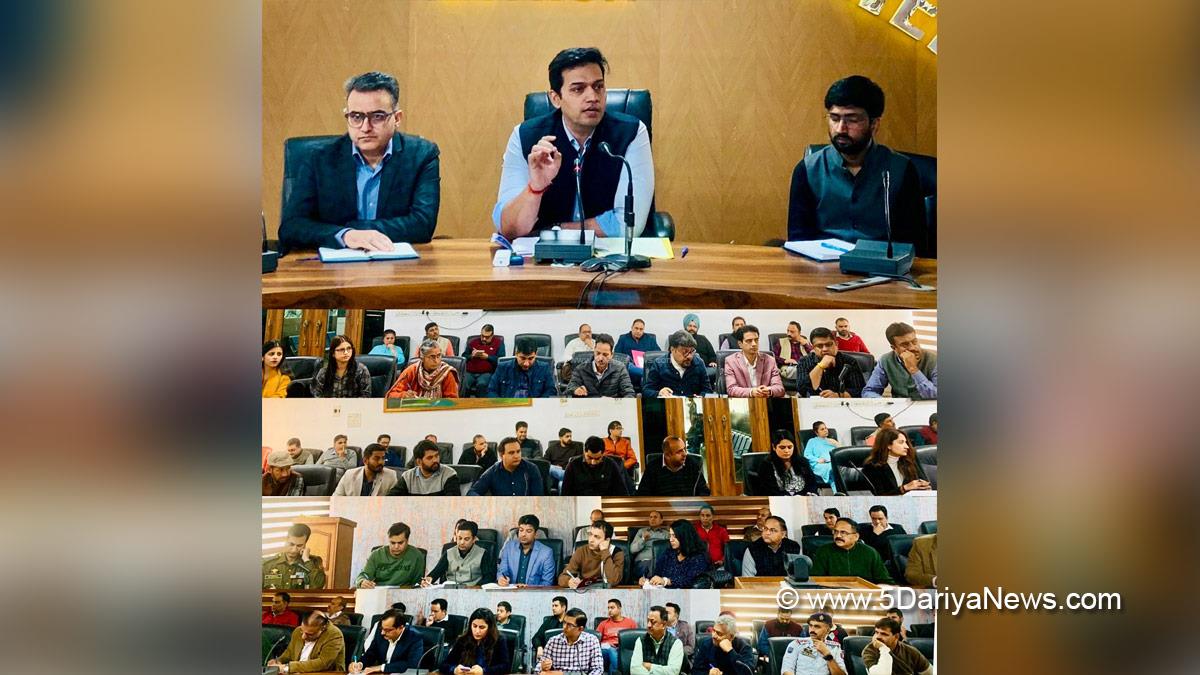 Rakesh Minhas, Dr. Rakesh Minhas, Kathua, DDC Kathua, District Development Commissioner Kathua, Kashmir, Jammu And Kashmir, Jammu & Kashmir, District Administration Kathua