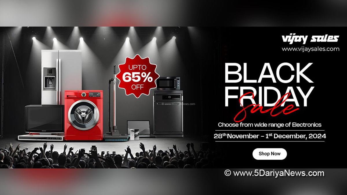 Commercial, Black Friday, Black Friday Sale, New Delhi, Mobiles, Smartwatches, Home Appliances, Laptops, Music Gadgets, Vijay Sales