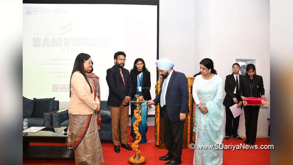 CGC Jhanjeri, Chandigarh Group Of Colleges, Satnam Singh Sandhu, Rashpal Singh Dhaliwal, Jhanjeri, CGC Jhanjeri Campus, Legal Awareness Week