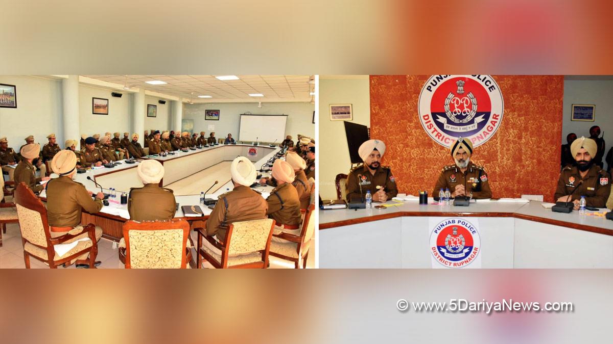 Harcharan Singh Bhullar, Punjab Police, Police, Punjab Admin, DIG Rupnagar Range, Ropar, Rupnagar