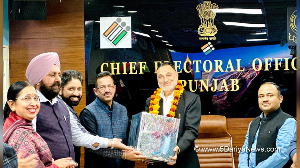 Bharat Bhushan Bansal, Deputy Chief Electoral Officer, Deputy CEO, Punjab Admin, Chandigarh