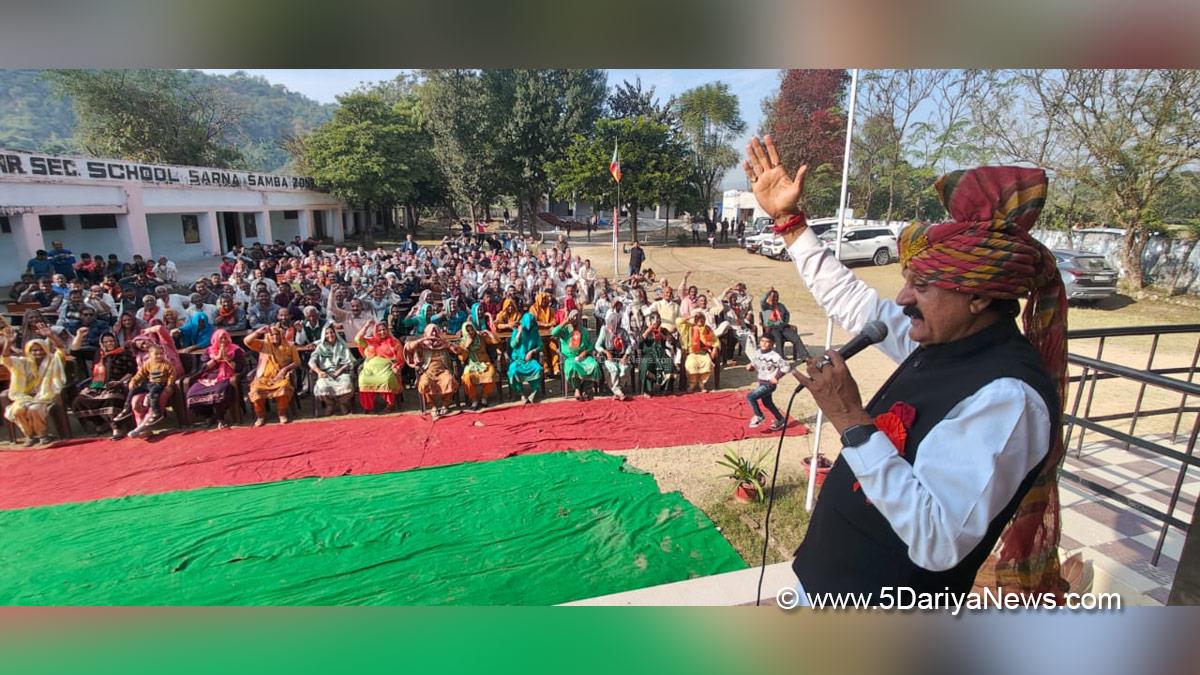 Surjeet Singh Slathia, Bharatiya Janata Party, BJP, Jammu, Kashmir, Jammu And Kashmir, Jammu & Kashmir