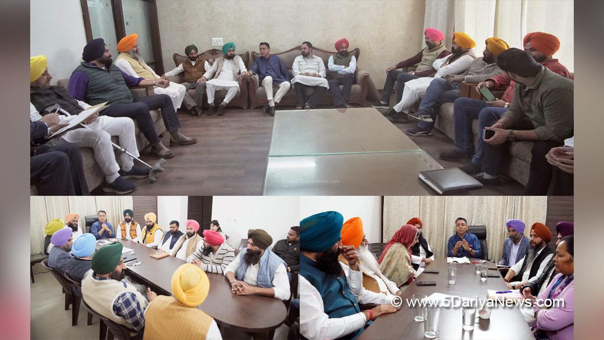 Aman Arora, AAP, Aam Aadmi Party, AAP Punjab, Aam Aadmi Party Punjab,Government of Punjab, Punjab Government, Laljit Singh Bhulla, Hardeep Singh Mundian, Chetan Singh Jauramajra,Meet Hayer, Dr. S.S Ahluwalia