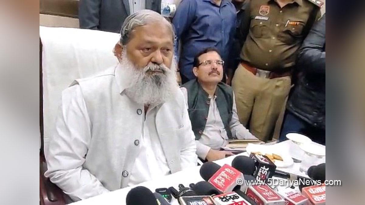 Anil Vij, Haryana, Ambala, Bharatiya Janata Party, BJP, BJP Haryana