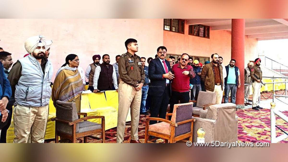 Rajesh Tripathi, DC Sri Mukatsar Sahib, Sri Mukatsar Sahib, Deputy Commissioner Sri Mukatsar Sahib