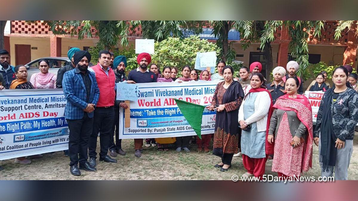 Health, Civil Surgeon Amritsar, Amritsar, World AIDS Day