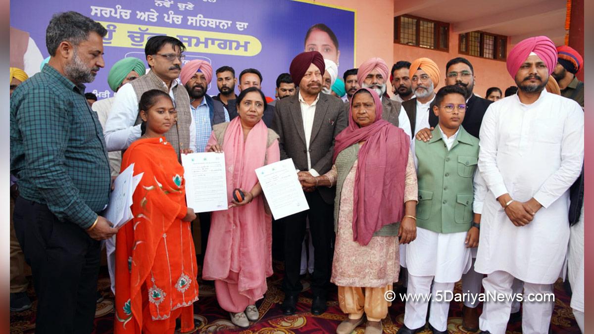 Dr. Baljit Kaur, AAP, Aam Aadmi Party, Aam Aadmi Party Punjab, AAP Punjab, Government of Punjab, Punjab Government, Jagdeep Singh Kaka Brar, Rajesh Tripathi, DC Sri Mukatsar Sahib, Sri Mukatsar Sahib, Deputy Commissioner Sri Mukatsar Sahib