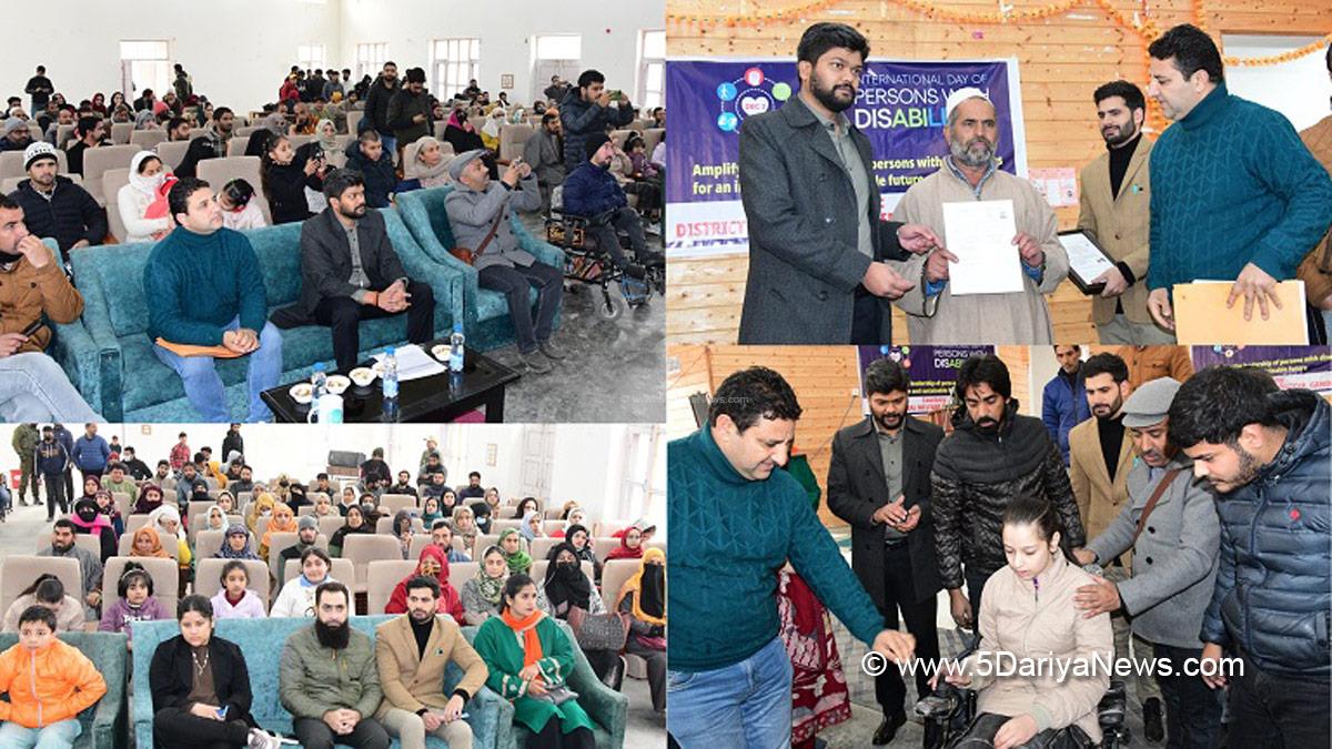 Shyambir, Ganderbal, Deputy Commissioner Ganderbal, Kashmir, Jammu And Kashmir, Jammu & Kashmir, District Administration Ganderbal, International Day of Persons with Disabilities