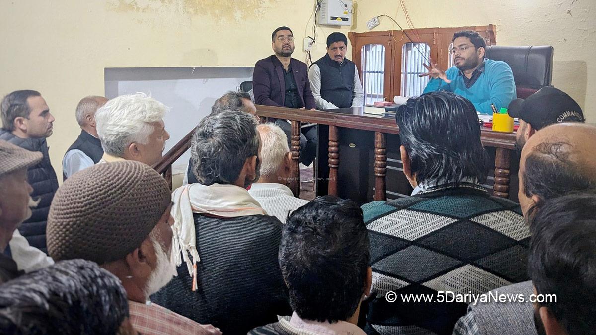 Sachin Kumar Vaishya, Jammu, Sachin Kumar Vaishay, Deputy Commissioner Jammu, Kashmir, Jammu And Kashmir, Jammu & Kashmir, District Administration Jammu