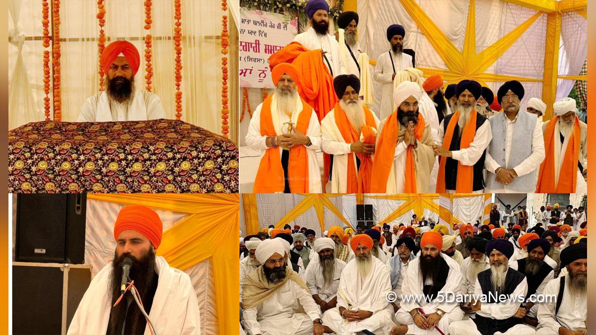 Baljit Singh Daduwal, Chairman Dharam Prachar Haryana Sikh Gurdwara Management Committee,Haryana