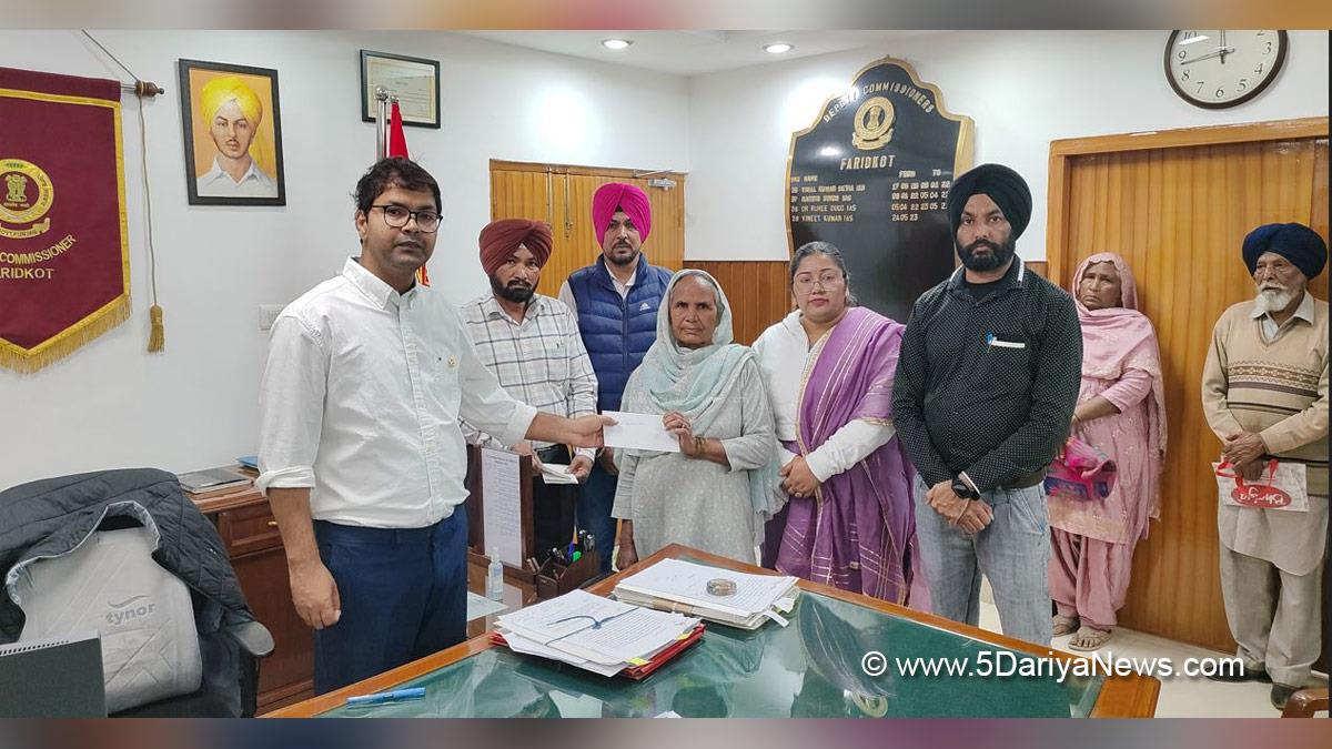 Vineet Kumar, DC Faridkot, Deputy Commissioner Faridkot, Faridkot, Armed Forces Day 2024