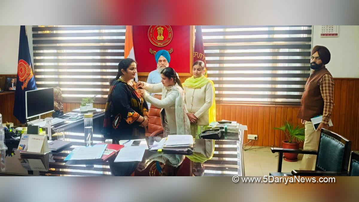 Deepshikha Sharma, DC Ferozepur, Deputy Commissioner Ferozepur, Ferozepur, Armed Forces Flag Day