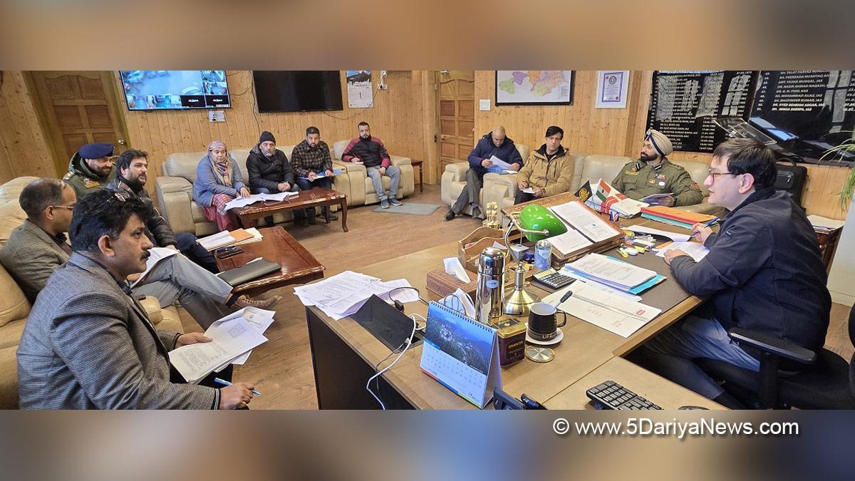 Minga Sherpa, Baramulla, DDC Baramulla, Deputy Commissioner Baramulla, Kashmir, Jammu And Kashmir, Jammu & Kashmir, District Administration Baramulla, District Road Safety Committee, DRSC