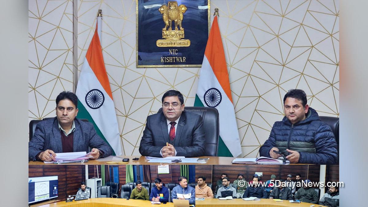 Rajesh Kumar Shavan, Kishtwar, DDC Kishtwar, District Development Commissioner Kishtwar, Kashmir, Jammu And Kashmir, Jammu & Kashmir, District Administration Kishtwar, Jammu Power Distribution Corporation Limited, JPDCL