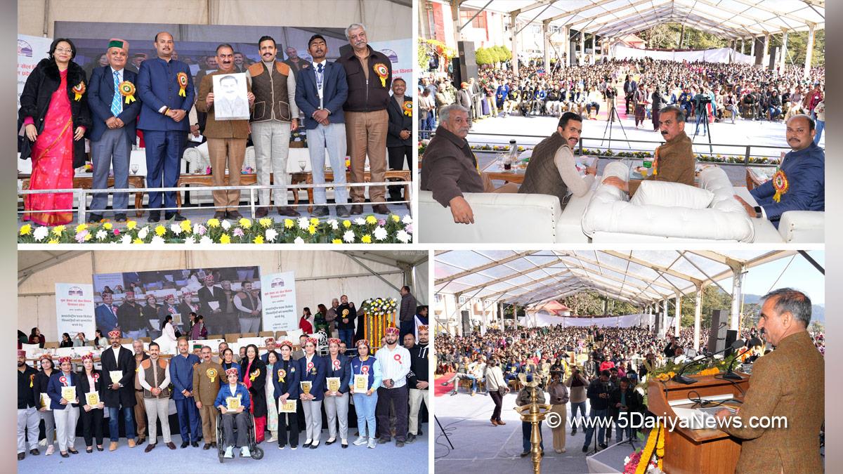 Sukhvinder Singh Sukhu, Himachal Pradesh, Himachal, Congress, Indian National Congress, Himachal Congress, Shimla, Chief Minister of Himachal Pradesh, Vikramaditya Singh, International Medal Winners