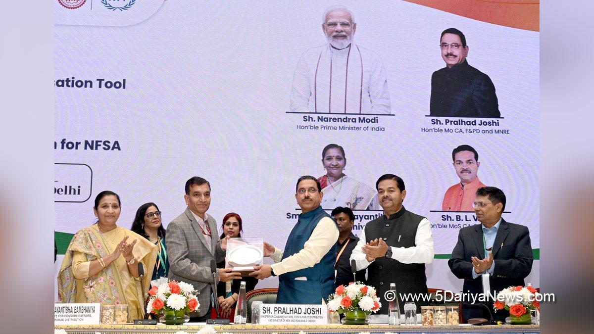 Pralhad Joshi, BJP, Bharatiya Janata Party, Union Minister of Consumer Affairs, Food and Public Distribution and New & Renewable Energy, Public Distribution System, PDS, Anna Chakra