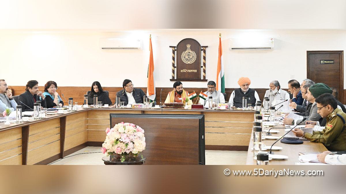Nayab Singh Saini, Haryana, Bharatiya Janata Party, BJP, Haryana Chief Minister, Chief Minister of Haryana, BJP Haryana, High Powered Purchase Committee, HPPC, Departmental High-Powered Purchase Committee, DHPPCC