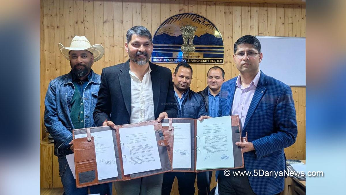Raghav Sharma, State Rural Development Department, Pradeep Sangwan,Healing Himalayas Foundation, Rural Development Department,Shimla, Himachal Pradesh