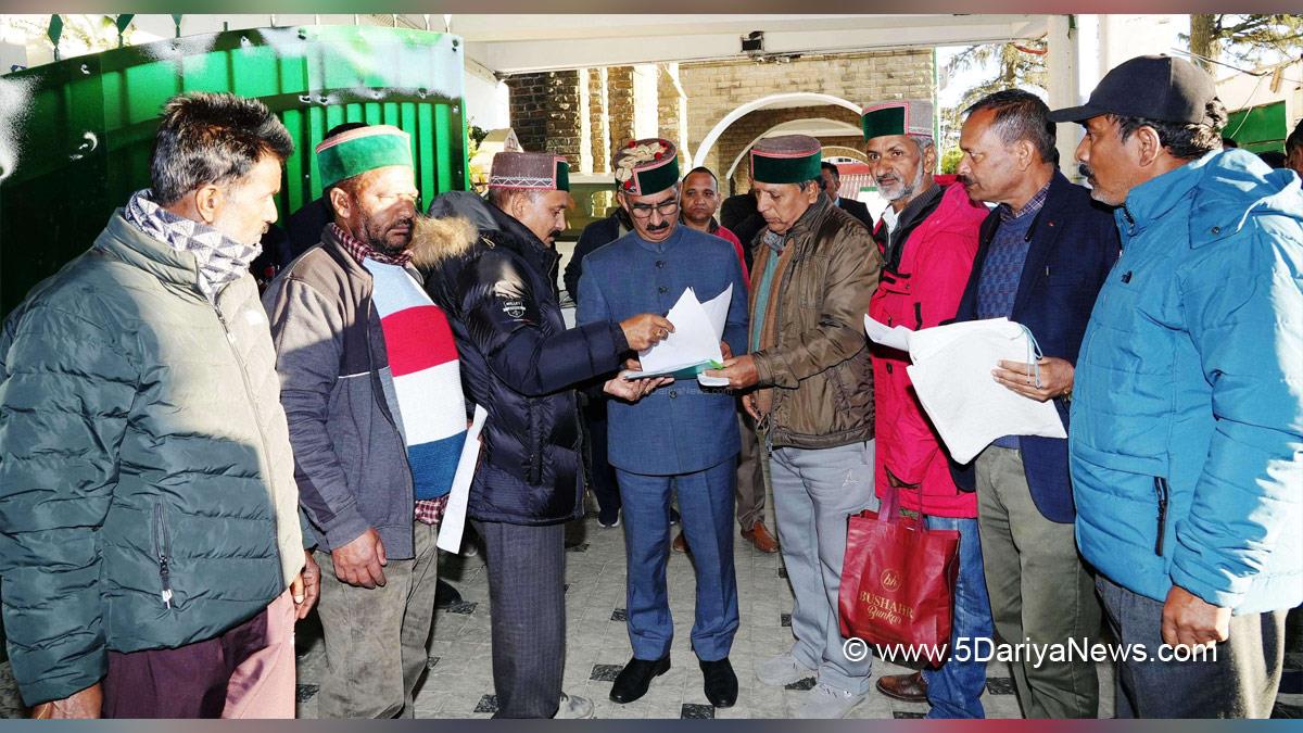 Sukhvinder Singh Sukhu, Himachal Pradesh, Himachal, Congress, Indian National Congress, Himachal Congress, Shimla, Chief Minister of Himachal Pradesh