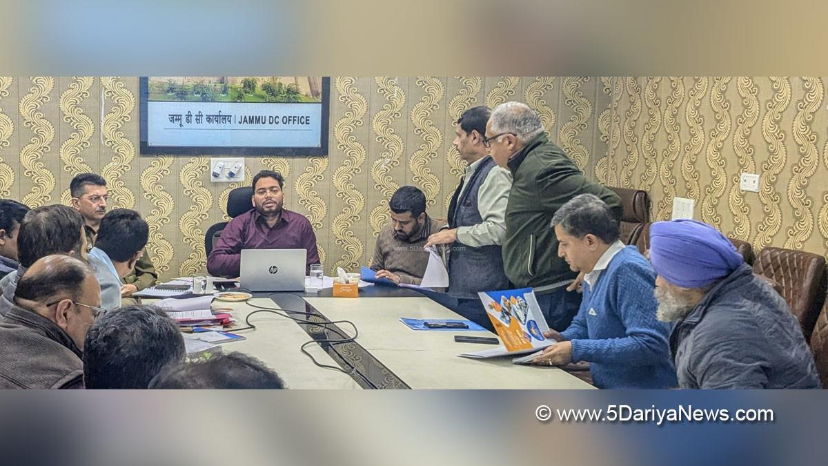 Sachin Kumar Vaishya, Jammu, Sachin Kumar Vaishay, Deputy Commissioner Jammu, Kashmir, Jammu And Kashmir, Jammu & Kashmir, District Administration Jammu