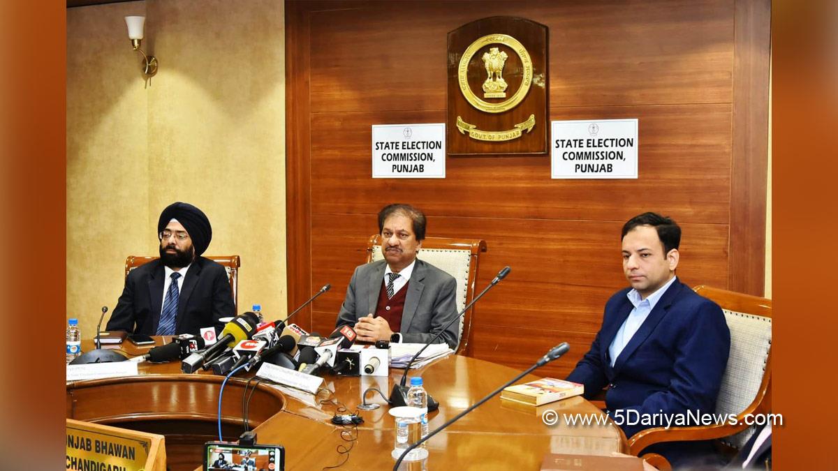  Raj Kamal Chaudhuri, R. K. Chaudhuri, Punjab State Election Commission, Punjab 