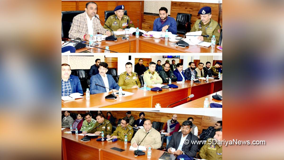 Ramesh Kumar, Jammu, DDC Jammu, Divisional Commissioner Jammu, Kashmir, Jammu And Kashmir, Jammu & Kashmir, District Administration Jammu, Sachin Kumar Vaishya, Sachin Kumar Vaishay, Deputy Commissioner Jammu, Additional Director General of Police, Anand Jain, Republic Day Celebrations 2025