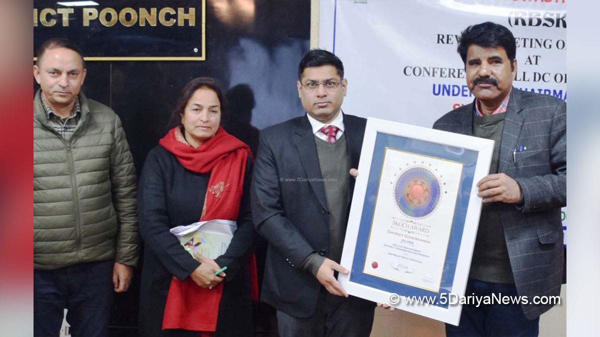 Vikas Kundal, Poonch, Deputy Commissioner Poonch, Kashmir, Jammu And Kashmir, Jammu & Kashmir, District Administration Poonch, Rashtriya Bal Swasthya Karyakaram, RBSK, National Tuberculosis Eradication Programme, NTEP