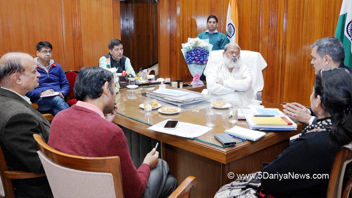 Anil Vij, Haryana, Ambala, Bharatiya Janata Party, BJP, BJP Haryana