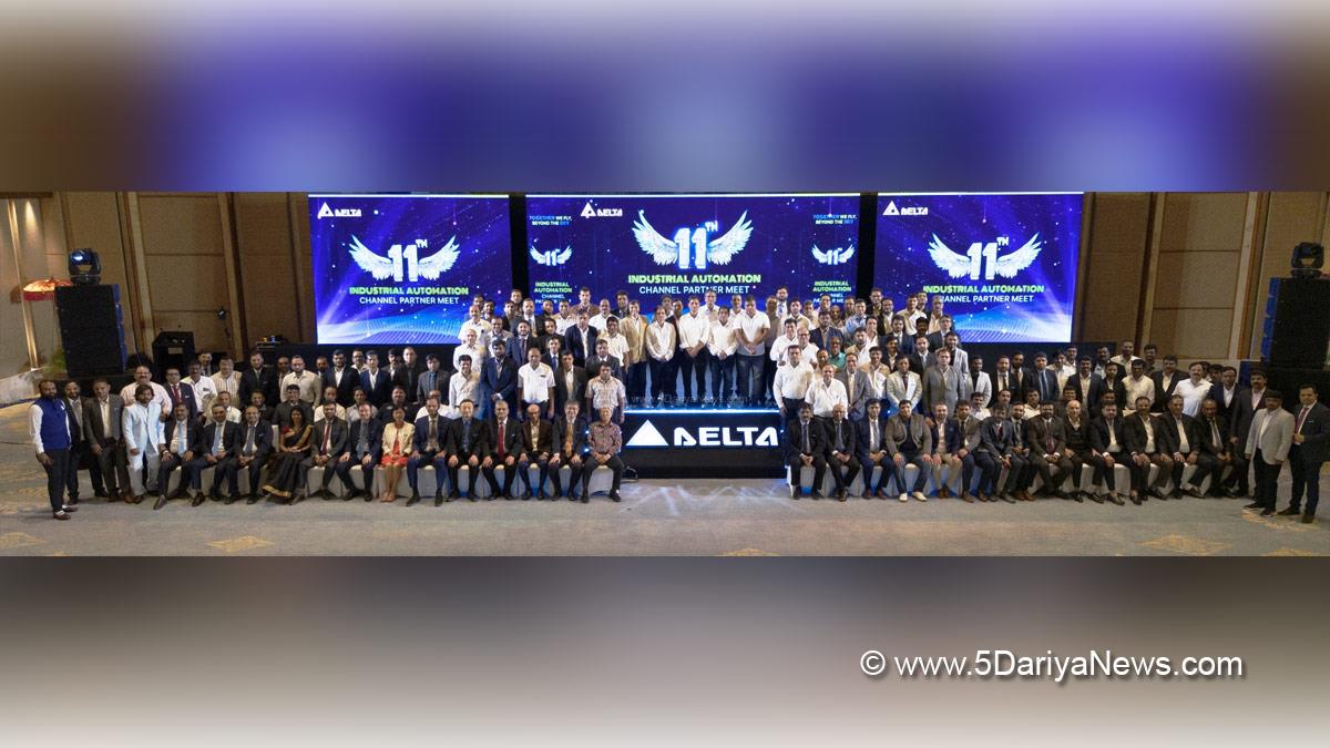 Delta Electronics, Delta Electronics India, 11th Industrial Automation Channel Partner Meet, Benjamin Lin,Bengaluru
