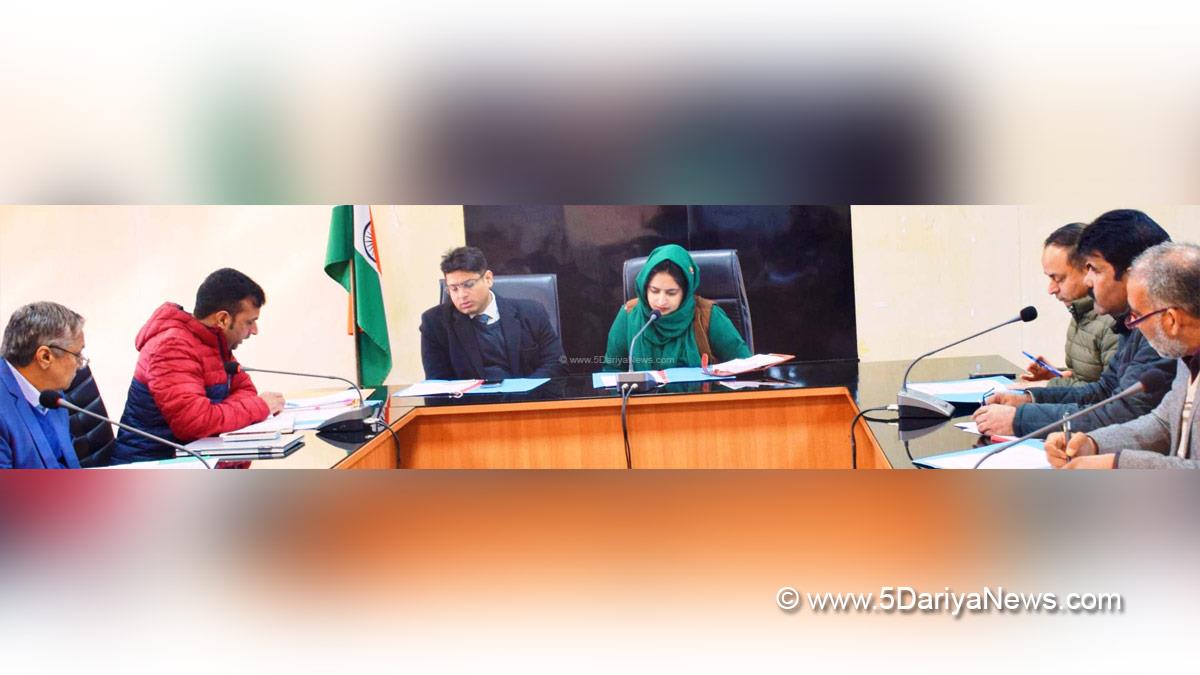 Vikas Kundal, Poonch, Deputy Commissioner Poonch, Kashmir, Jammu And Kashmir, Jammu & Kashmir, District Administration Poonch, DDC Chairperson, Tazim Akhter